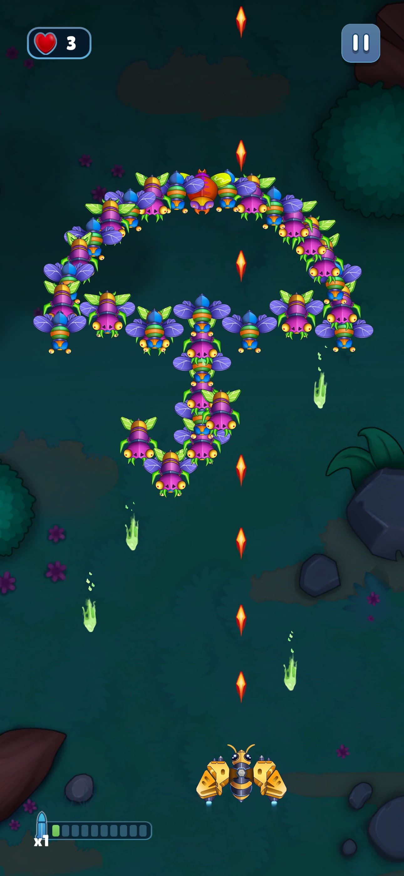 ZomBees - Shooter screenshot 3 - screenshot