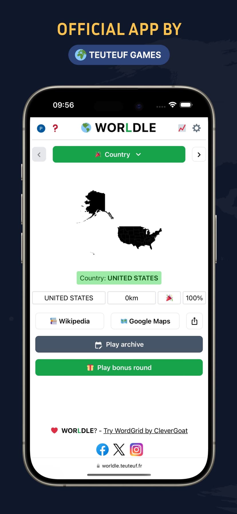 Worldle - Guess The Country! screenshot 1 - screenshot