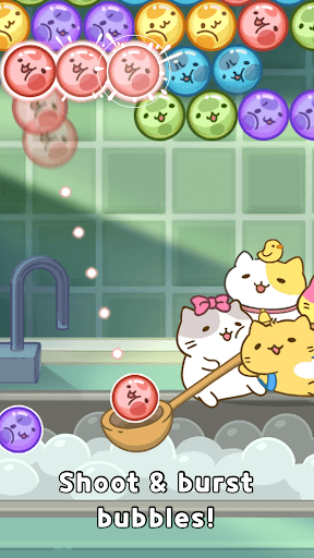 MitchiriNeko Bubble: Shooter screenshot 1 - screenshot