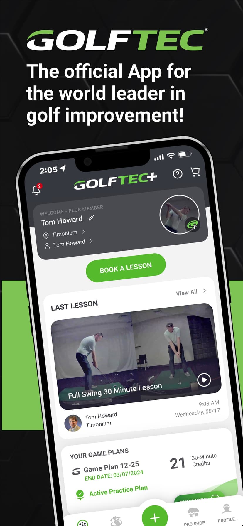 GOLFTEC screenshot 1 - screenshot