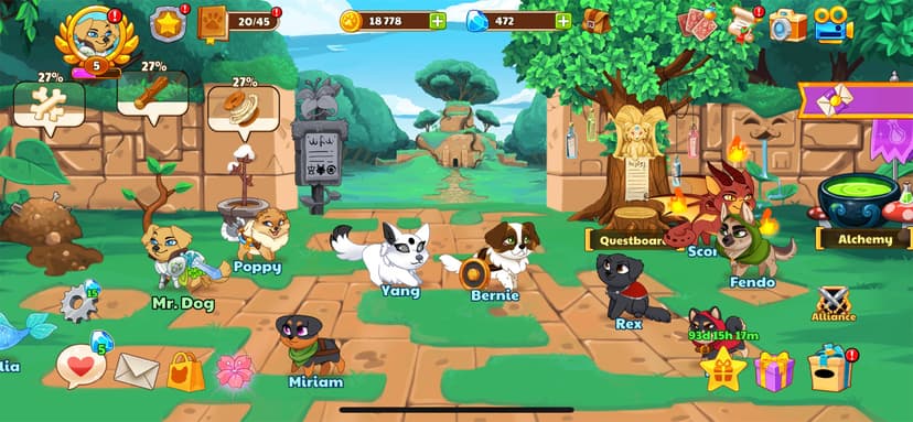 Dungeon Dogs - Idle Hero RPG screenshot 5 - screenshot
