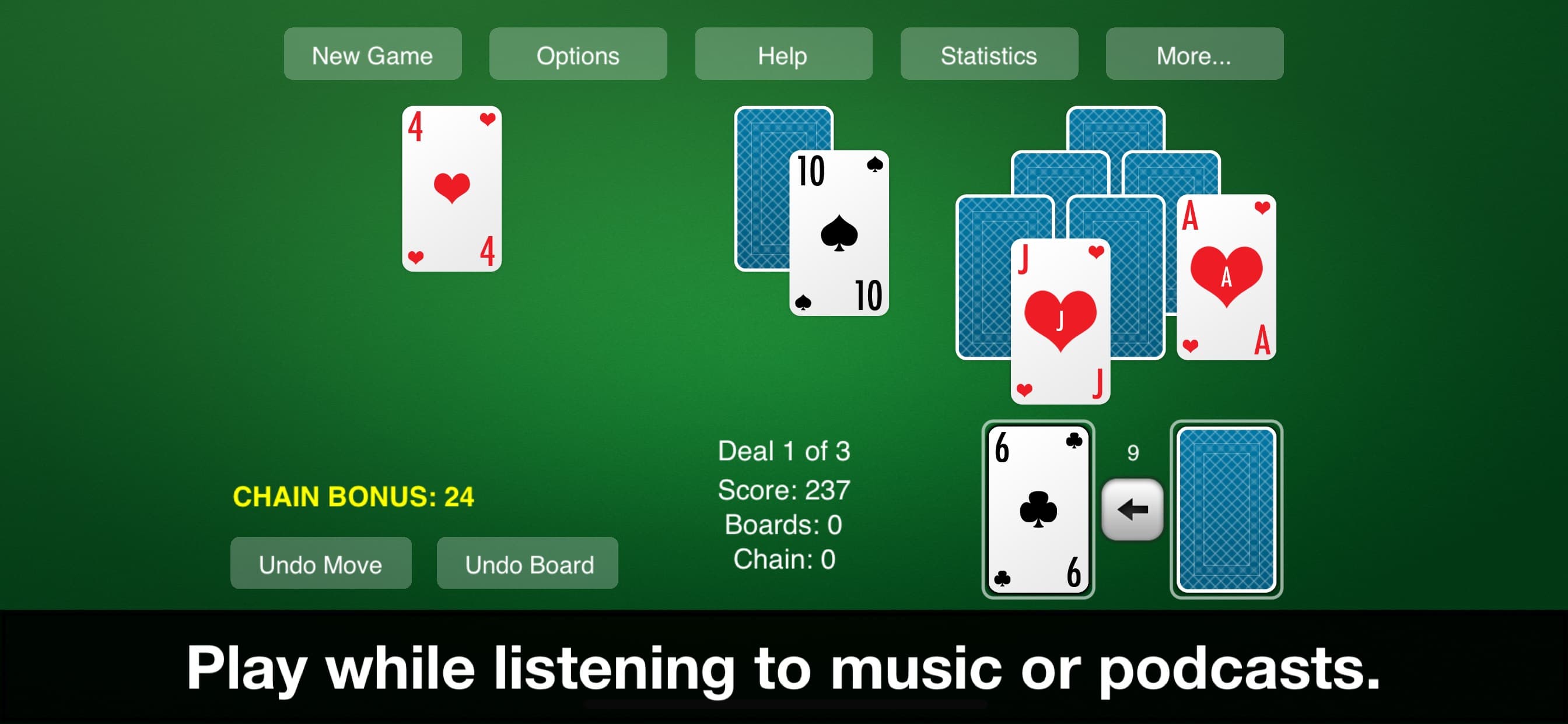 TriPeaks Solitaire—New Classic screenshot 3 - screenshot