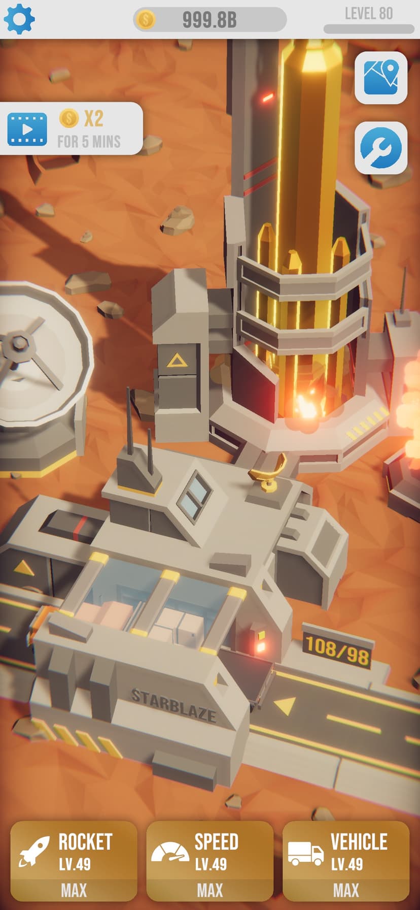 Idle Rocket Launch screenshot 6 - screenshot