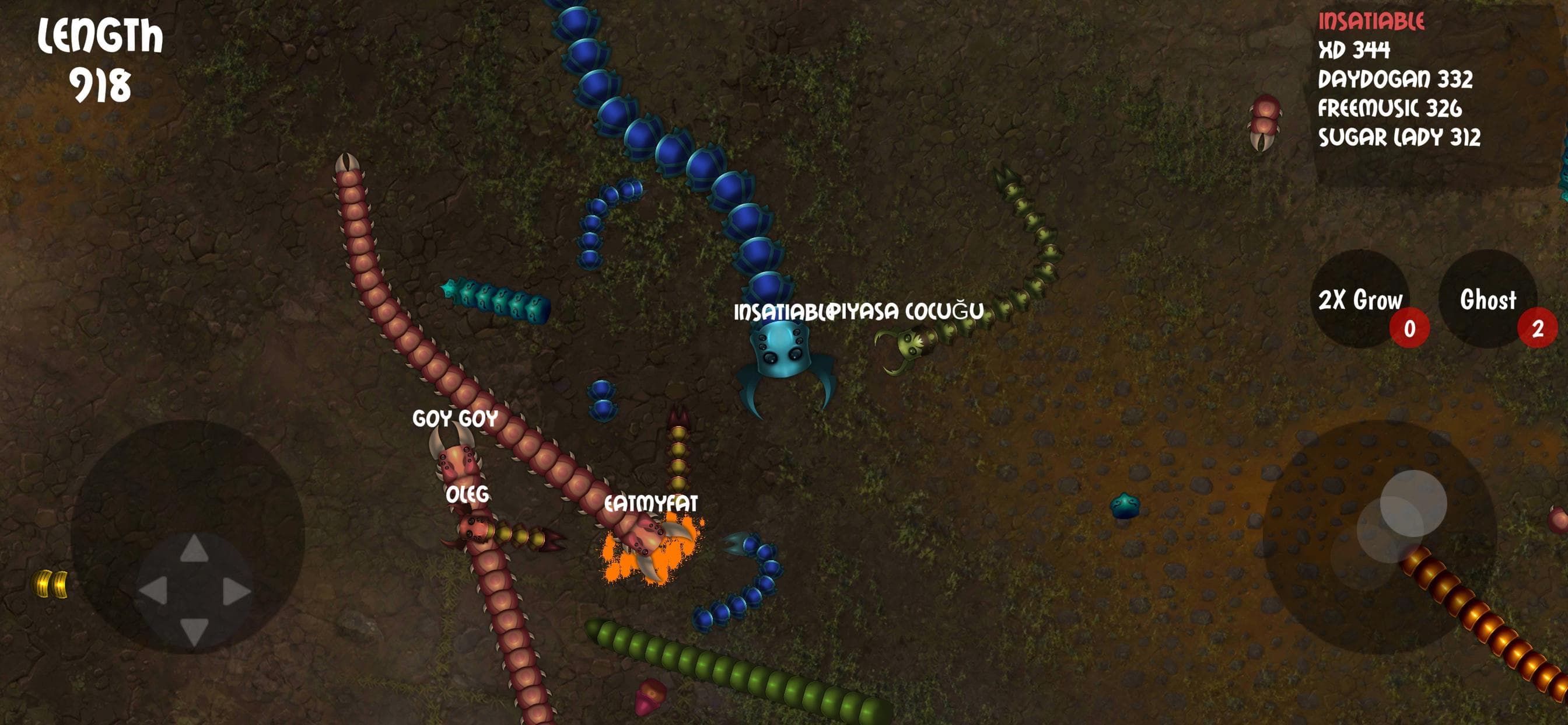 Insatiable.io - Snakes screenshot 4 - screenshot