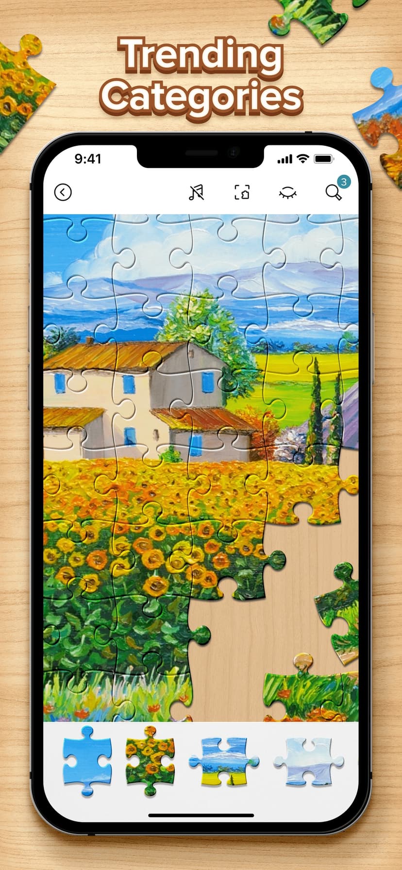 Jigsaw Puzzles: Puzzle Game HD screenshot 5 - screenshot
