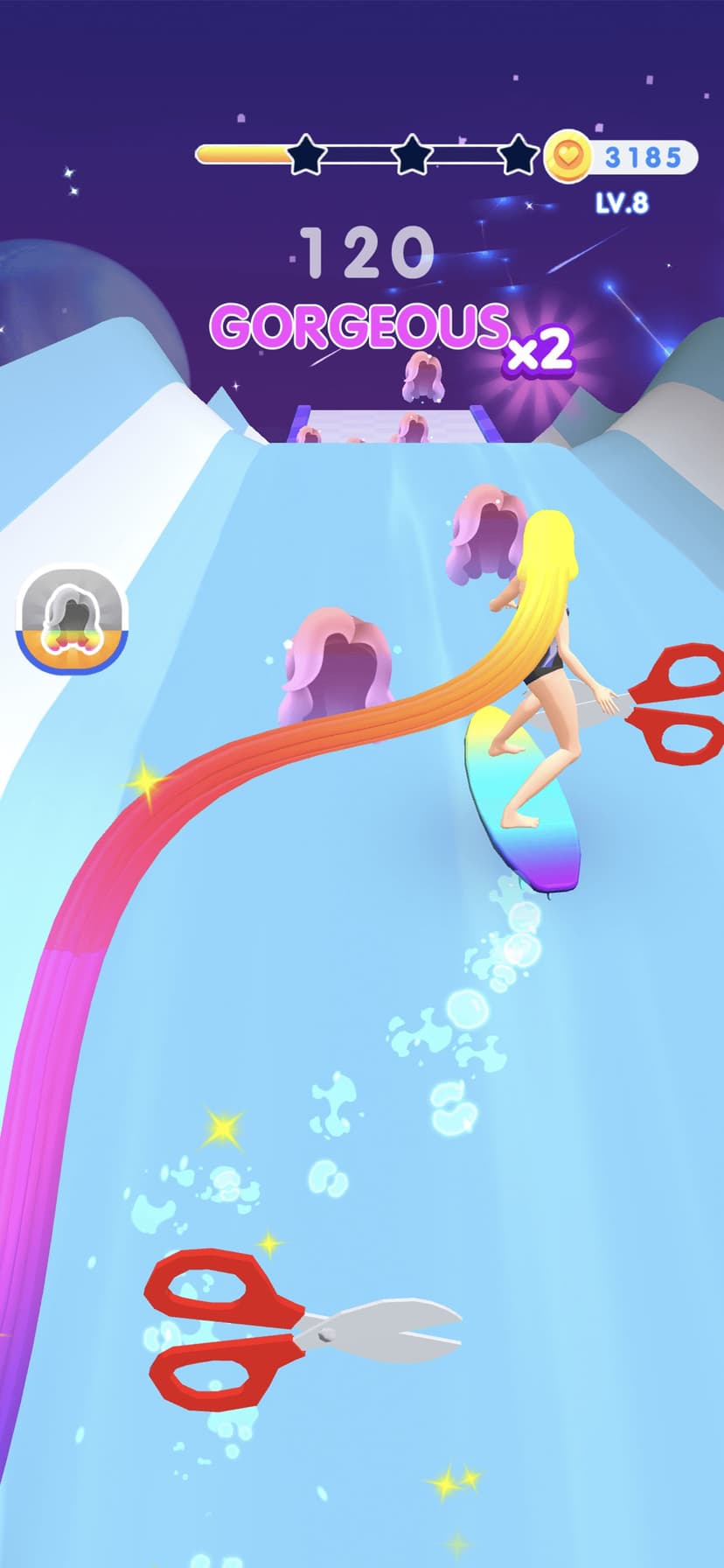 Dancing Hair: Dress Up screenshot 5 - screenshot