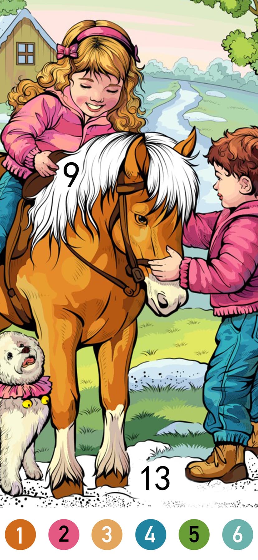 Country Farm Coloring Book screenshot 2 - screenshot