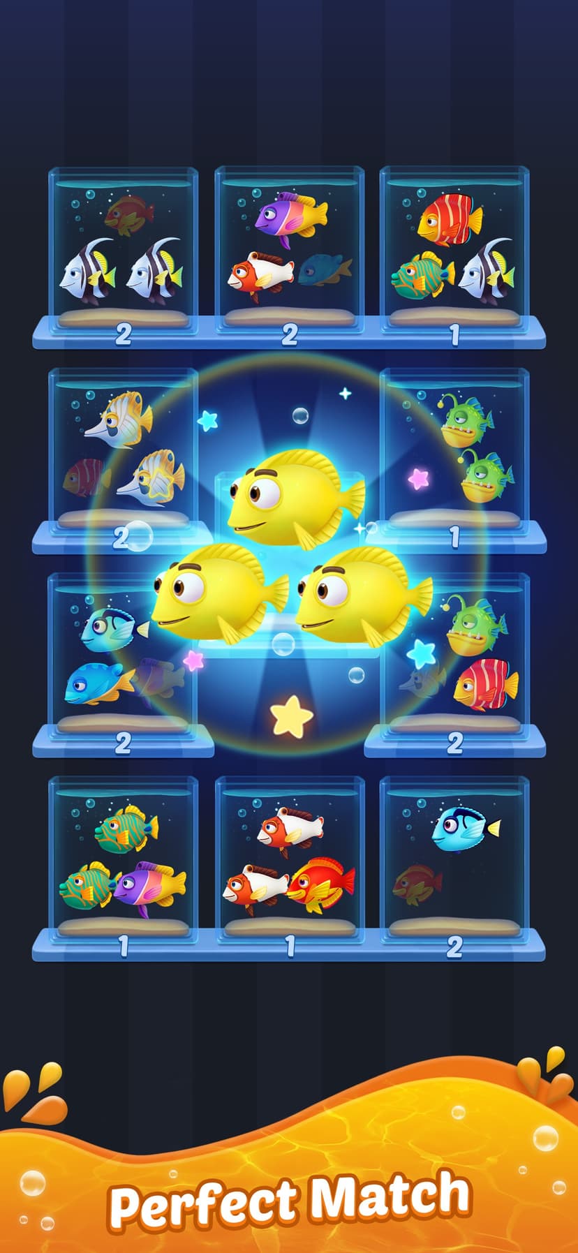 Fish Sort 3D: Match Puzzle screenshot 3 - screenshot