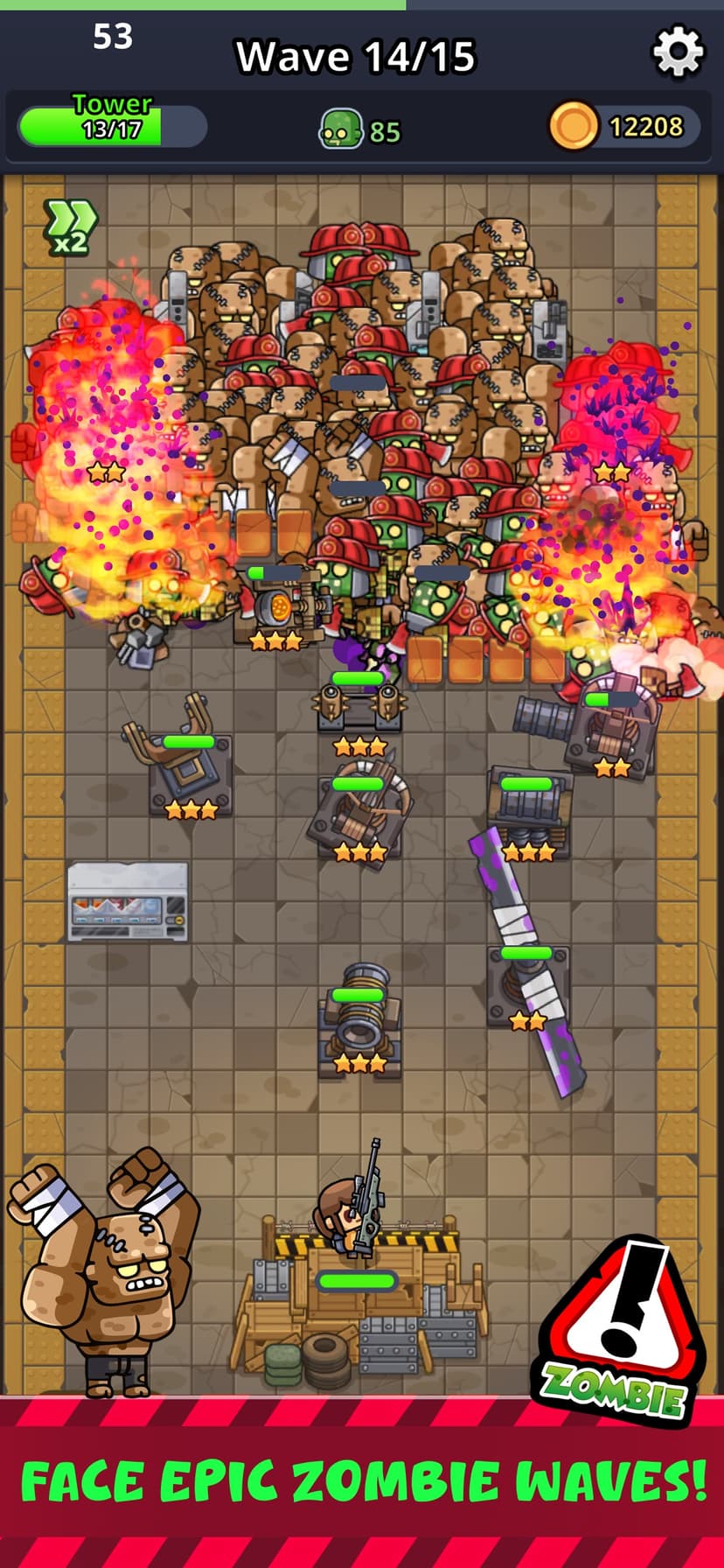 Zombie Fortress: Trap Defense screenshot 5 - screenshot