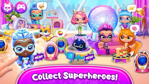 Power Girls - Fantastic Heroes screenshot 1 - screenshot