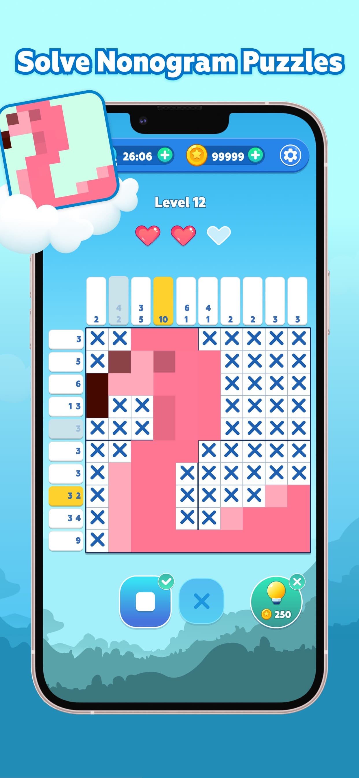 Nonogram - Picture Cross screenshot 1 - screenshot