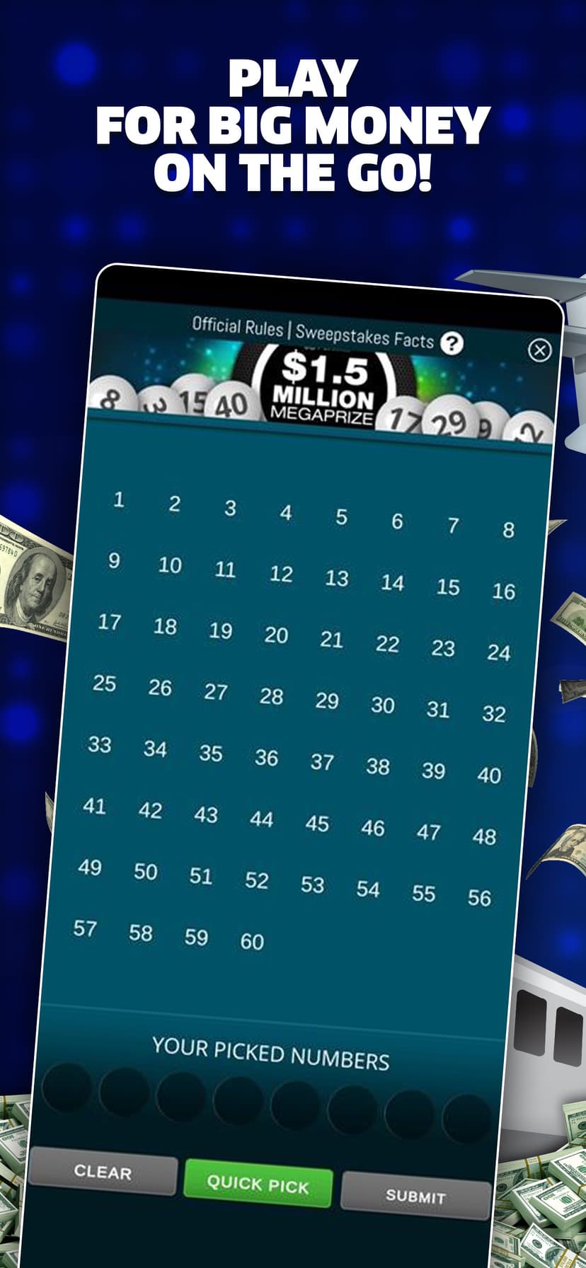 PCH Lotto - Real Cash Jackpots screenshot 1 - screenshot