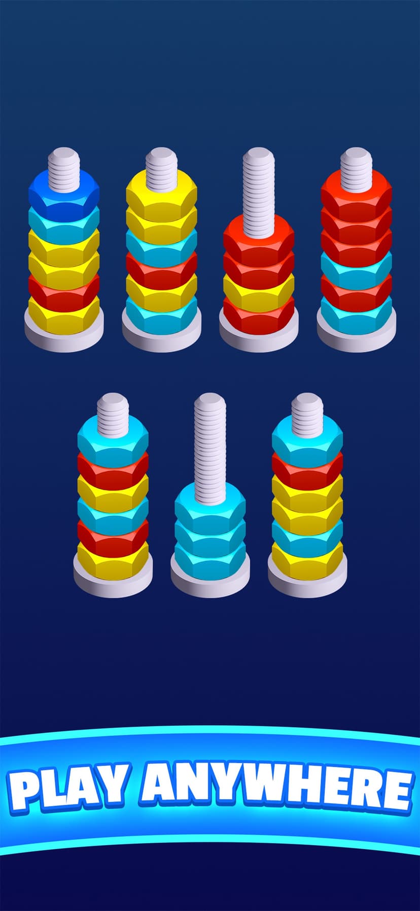 Nut Sort :Color Sorting Match screenshot 3 - screenshot