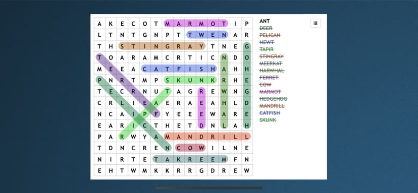 Word Search 2* screenshot 1 - screenshot