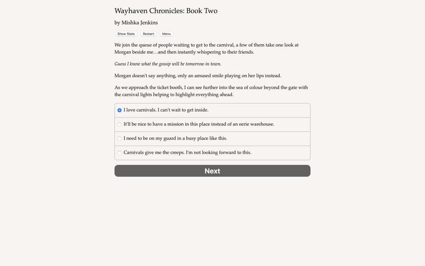 Null - screenshot