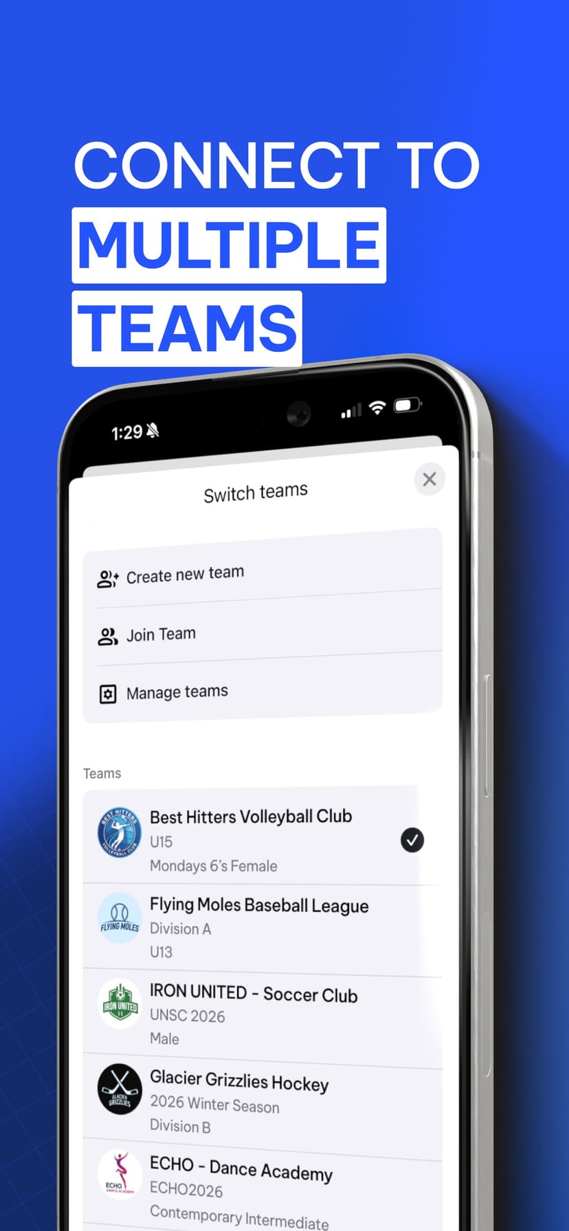 TeamLinkt - Sports Team App screenshot 9 - screenshot