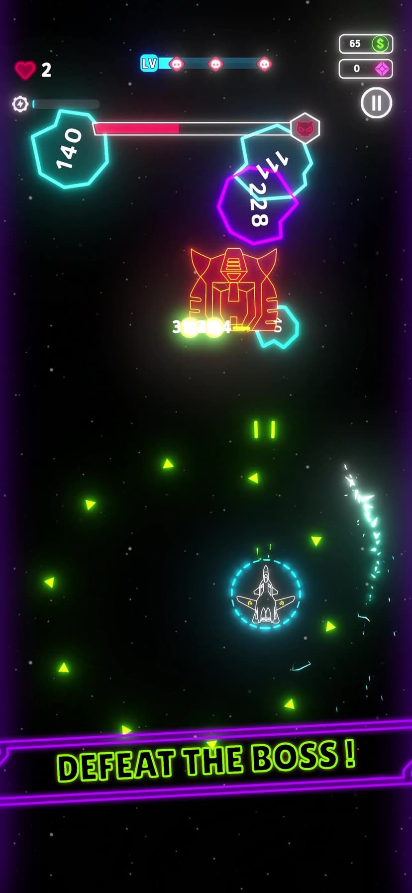Neon Wings screenshot 4 - screenshot