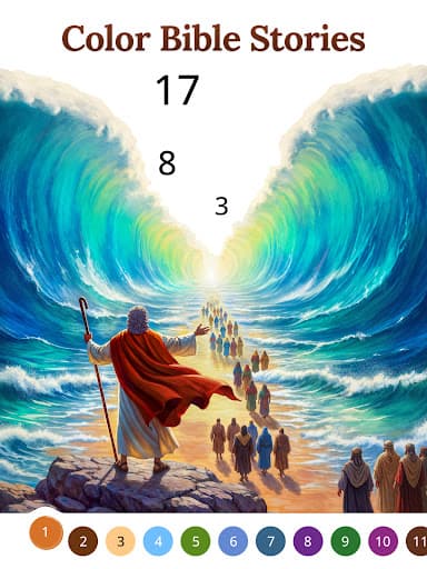 Bible Coloring Paint By Number screenshot 20 - screenshot