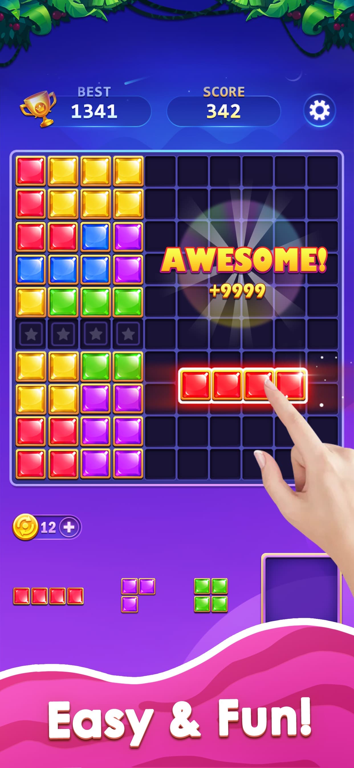 Block Puzzle - Jewel Cube Game screenshot 1 - screenshot
