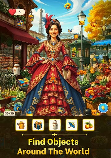 Find Hidden Objects World Trip screenshot 12 - screenshot