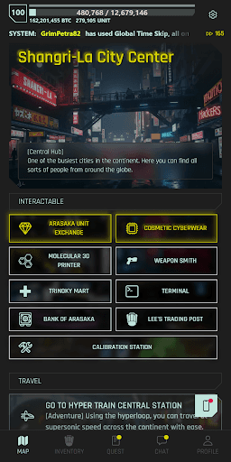 CyberCode Online: Text RPG screenshot 8 - screenshot