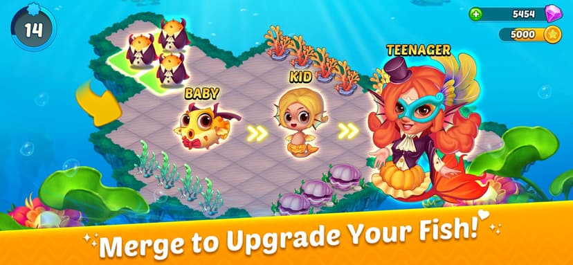 Merge Mermaids screenshot 3 - screenshot