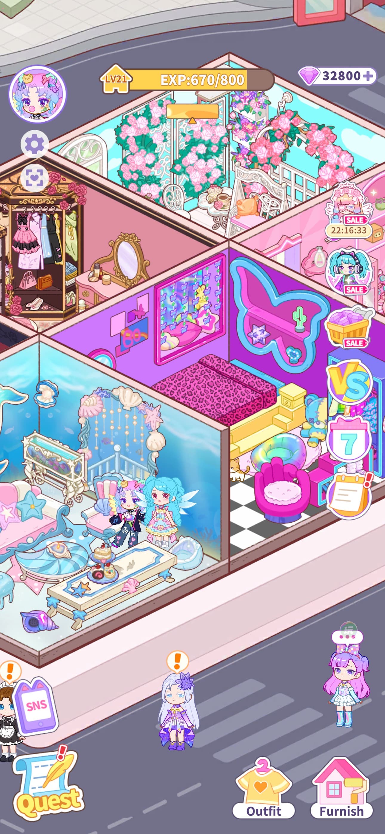 Pocket Life: Decor Happy Room screenshot 10 - screenshot