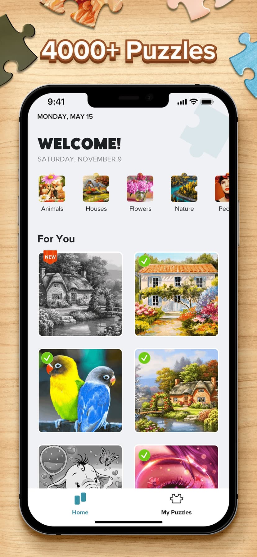 Jigsaw Puzzles: Puzzle Game HD screenshot 6 - screenshot