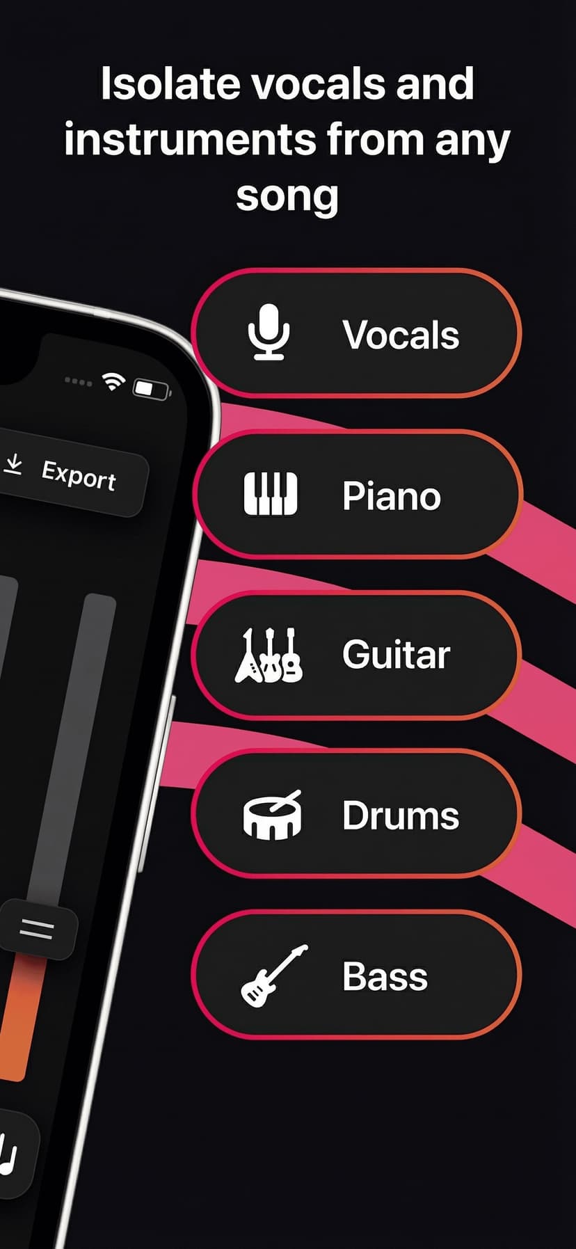 Stemz: remover vocal audio pro screenshot 2 - screenshot