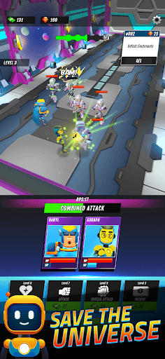 Superheroes Idle RPG League screenshot 1 - screenshot