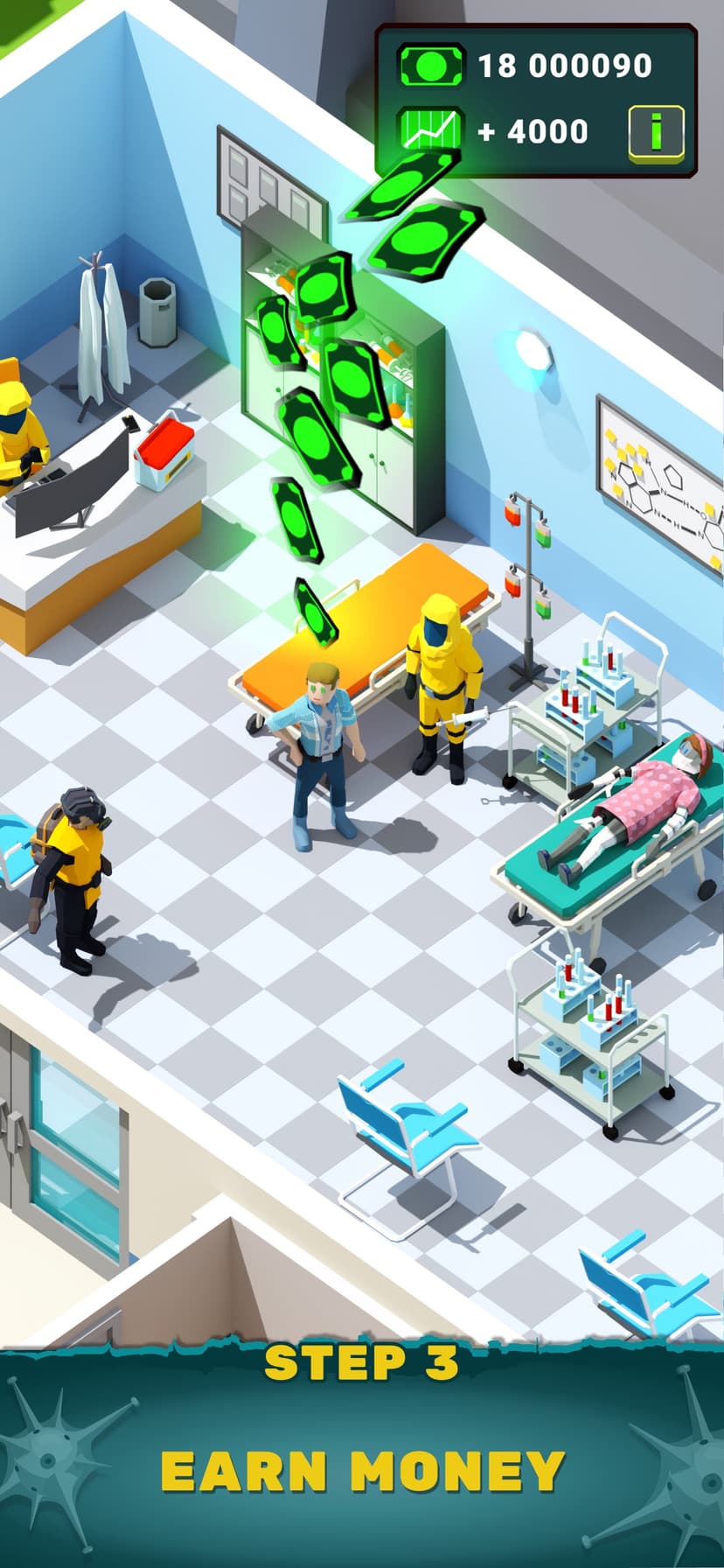 Idle Zombie Hospital Tycoon screenshot 3 - screenshot