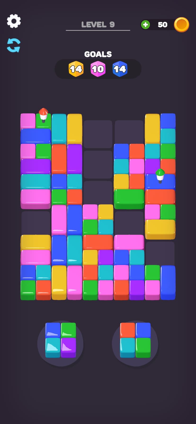 Jelly Field - Color Merge screenshot 1 - screenshot