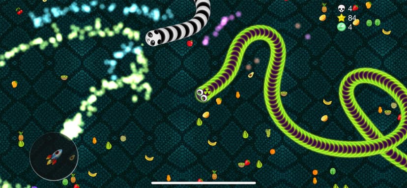 Viper.io - Worm & snake game screenshot 2 - screenshot