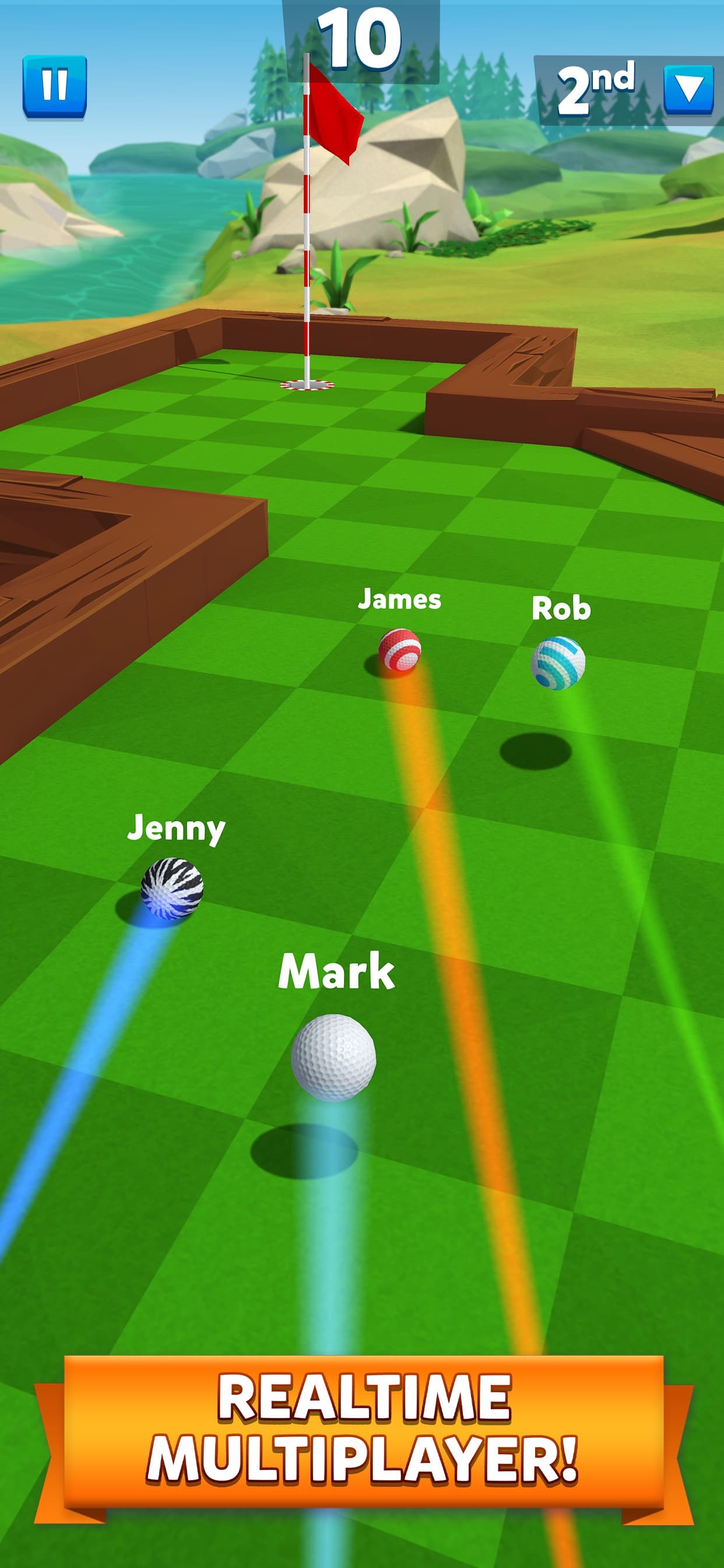 Golf Battle screenshot 1 - screenshot
