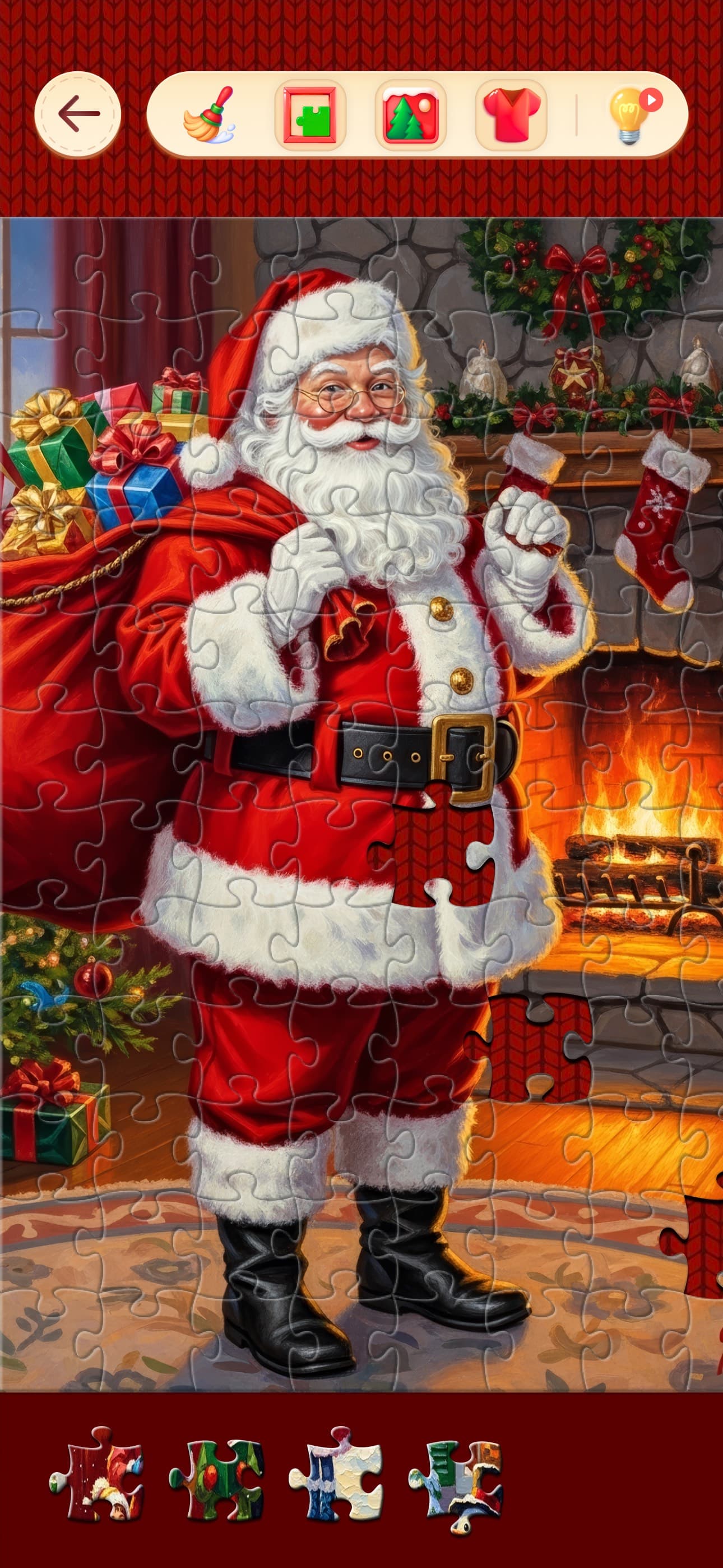 Christmas Puzzle: Jigsaw Games screenshot 1 - screenshot