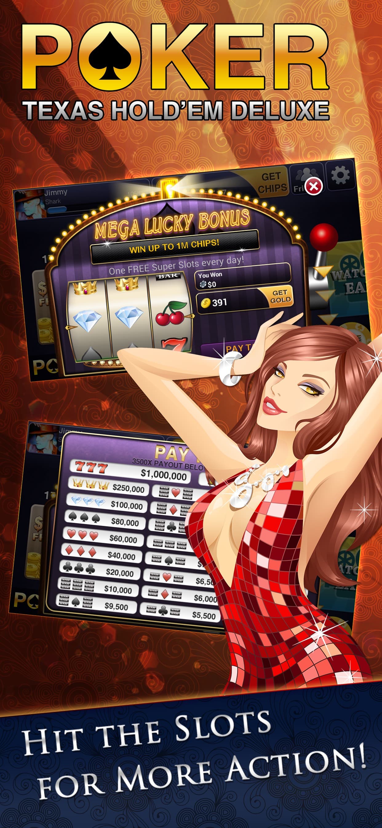 Texas HoldEm Poker Deluxe Intl screenshot 3 - screenshot