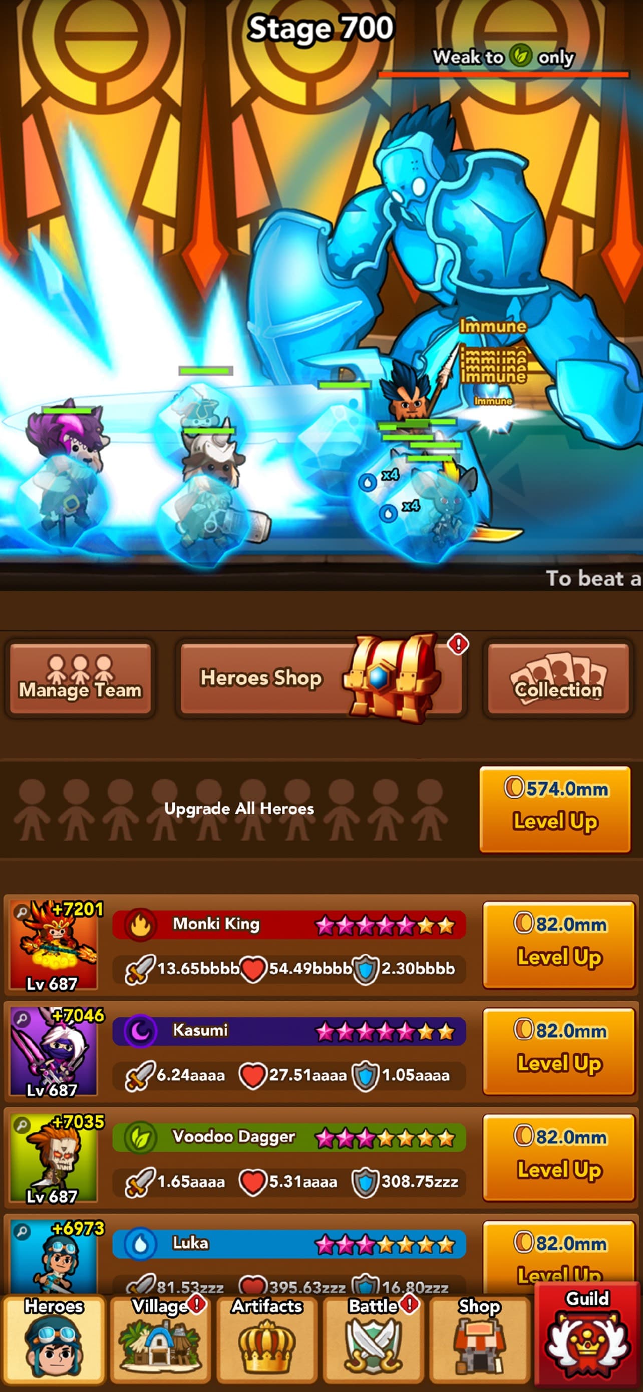 Crush Them All - Idle RPG screenshot 7 - screenshot