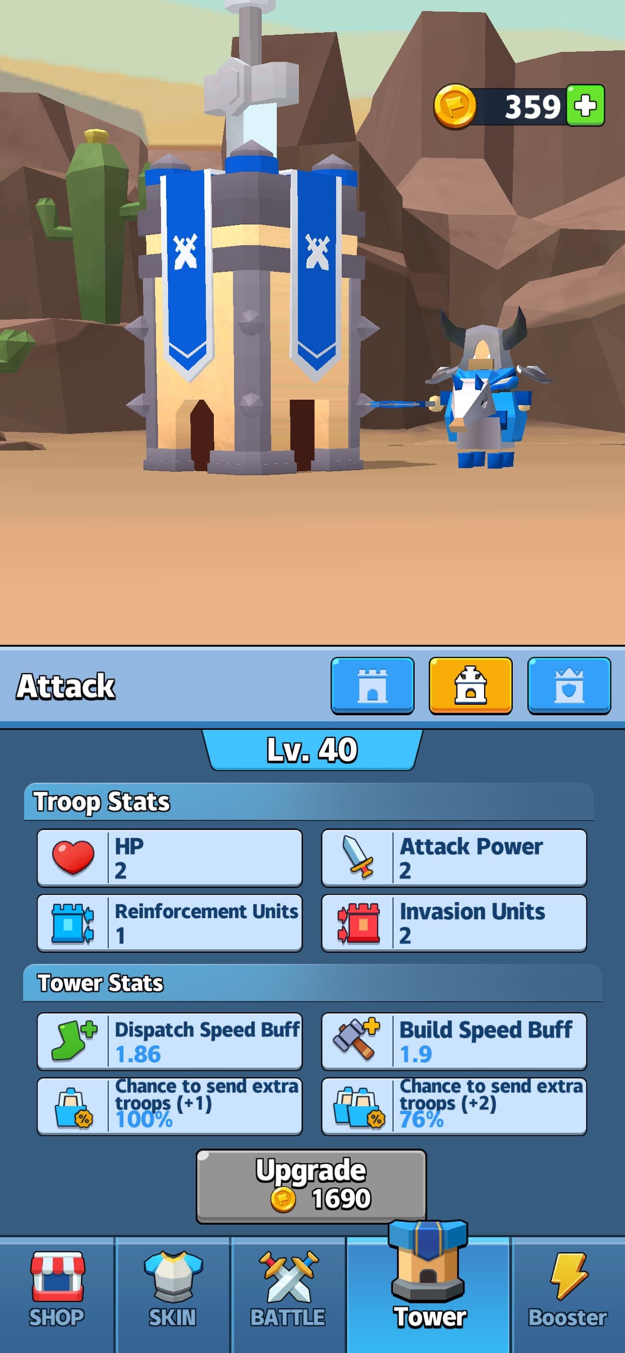 Area Conquer: Tower Battle War screenshot 6 - screenshot
