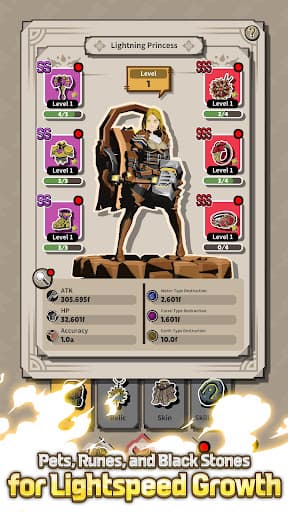 Lightning Princess: Idle RPG screenshot 23 - screenshot