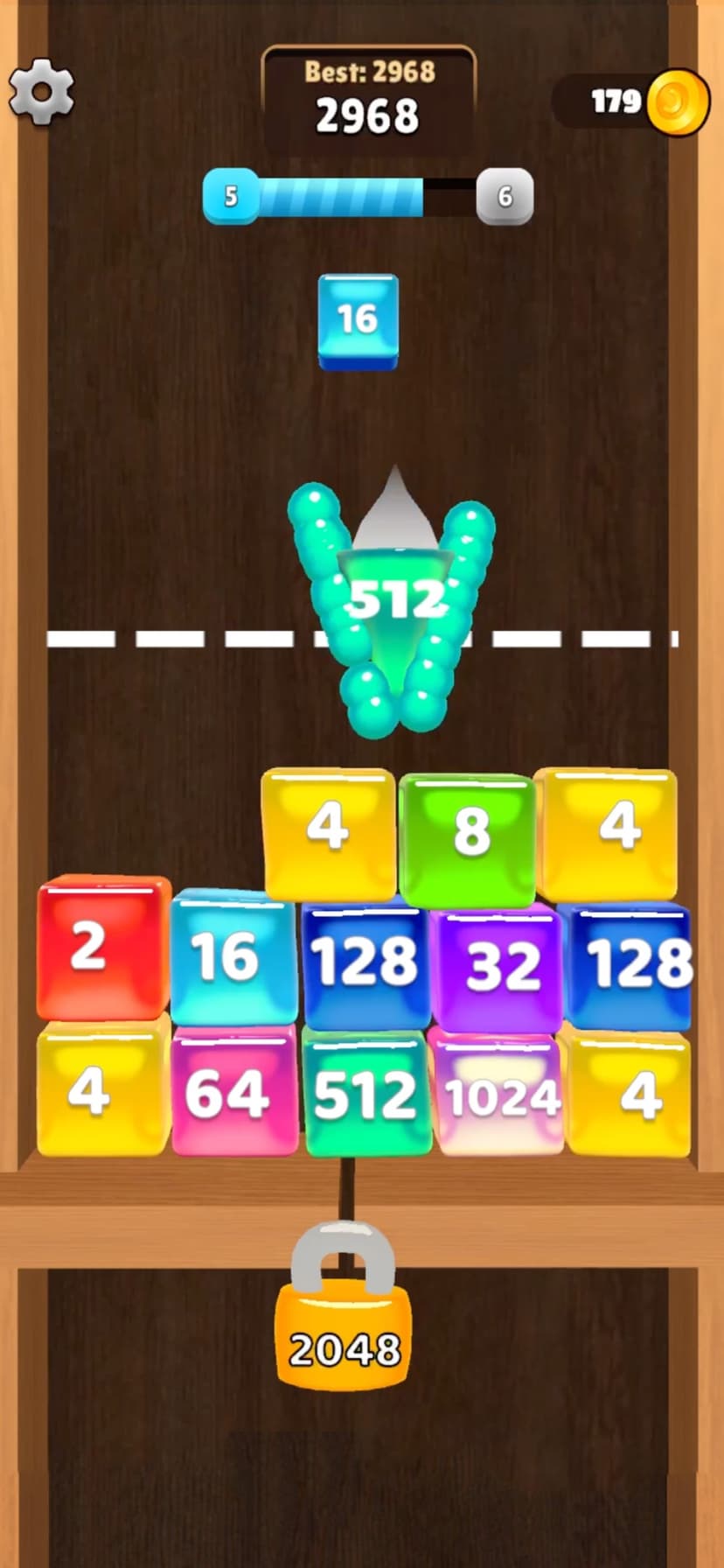 Jelly Cubes 2048: Puzzle Game screenshot 8 - screenshot