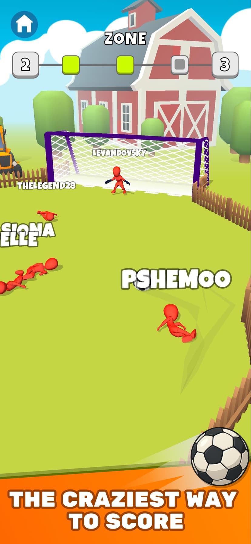 Crazy Kick! Fun Football game screenshot 4 - screenshot