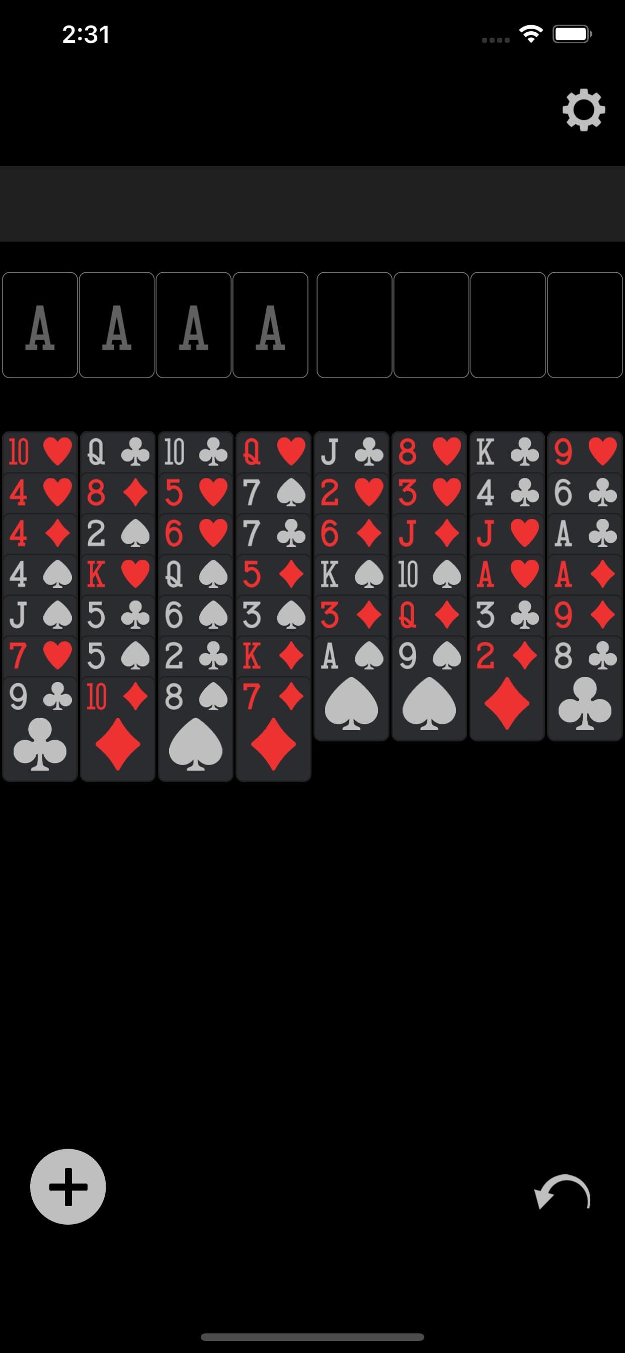 FreeCell (Classic Card Game) screenshot 2 - screenshot