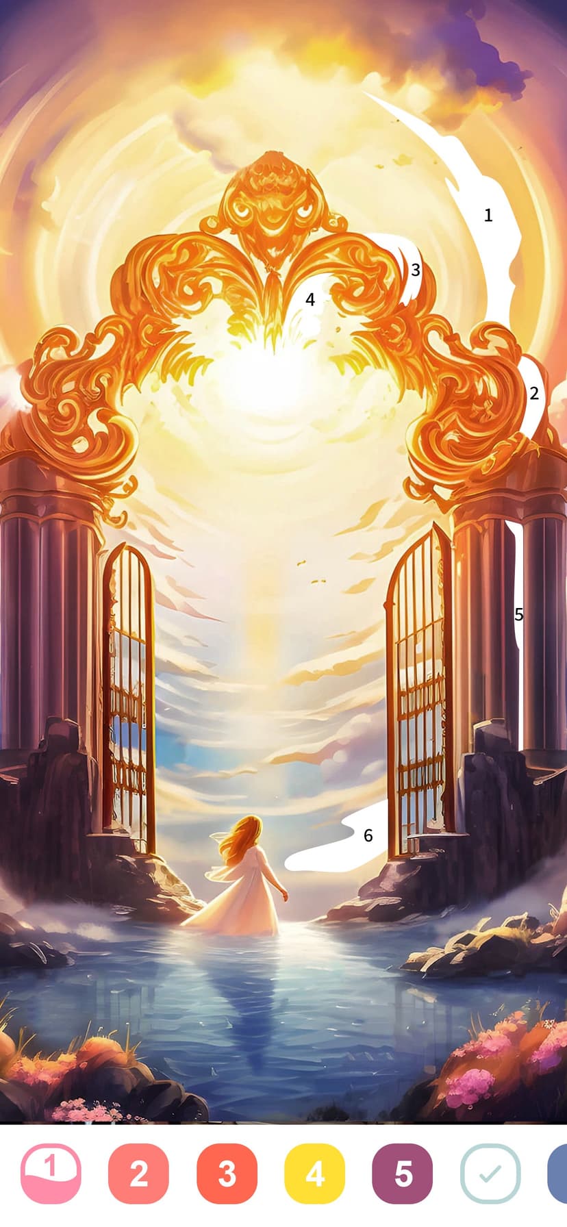Fantasy Color-Color by Number screenshot 2 - screenshot