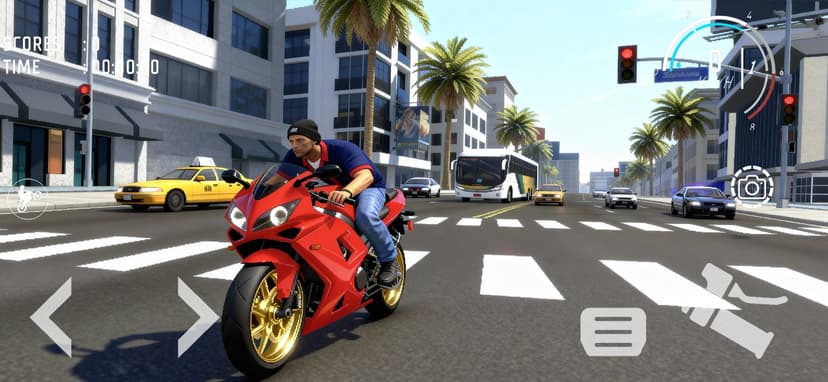 Supermoto Wheelie 3D screenshot 4 - screenshot