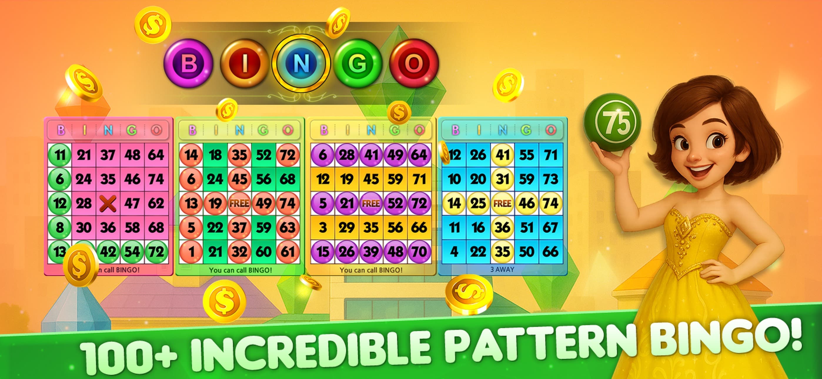 Bingo City 75: Bingo & Slots screenshot 8 - screenshot