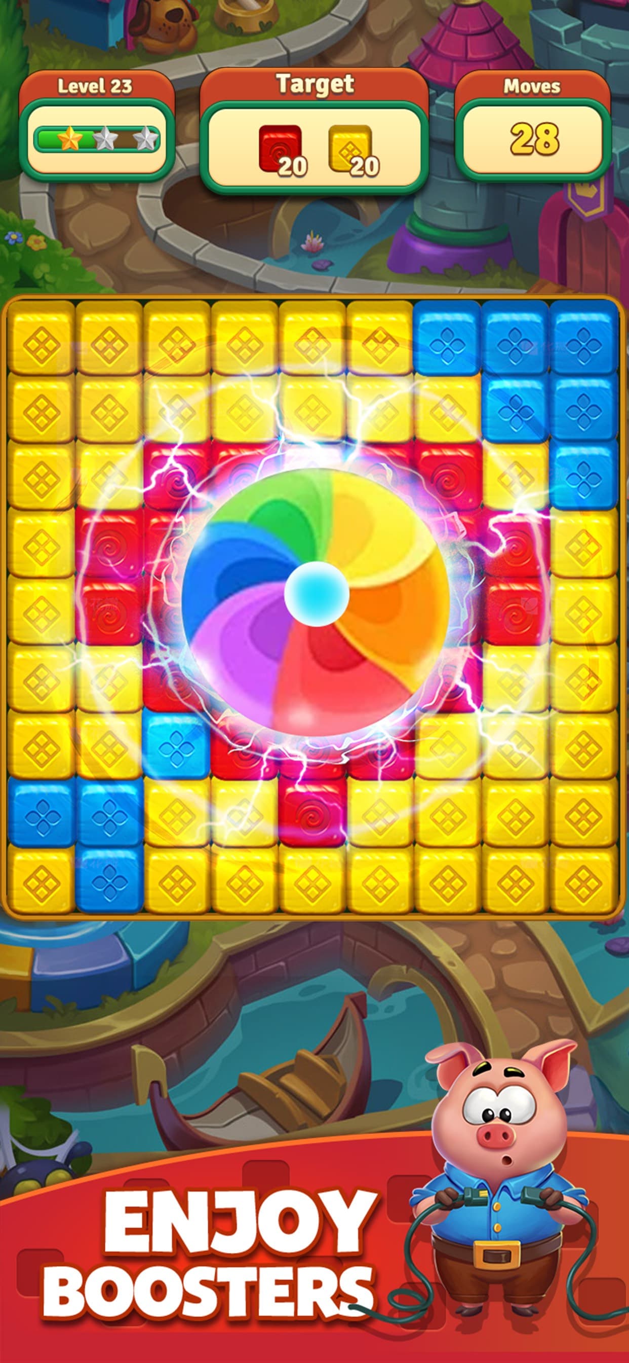 Jungle Cube Blast screenshot 3 - screenshot