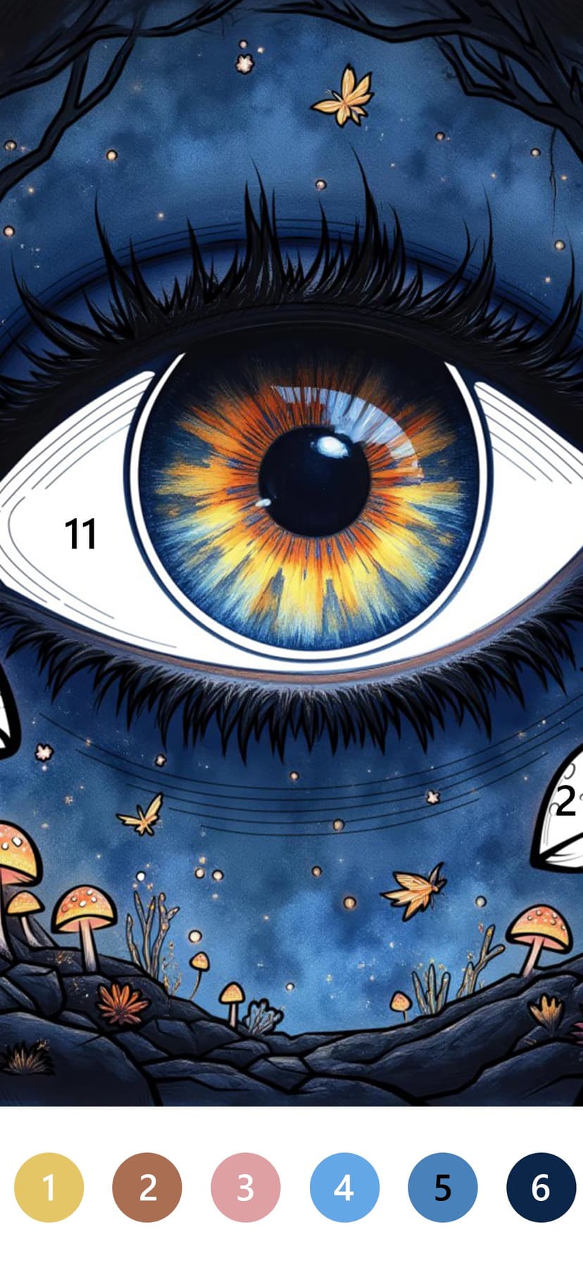 Macabre Color Paint By Number screenshot 3 - screenshot
