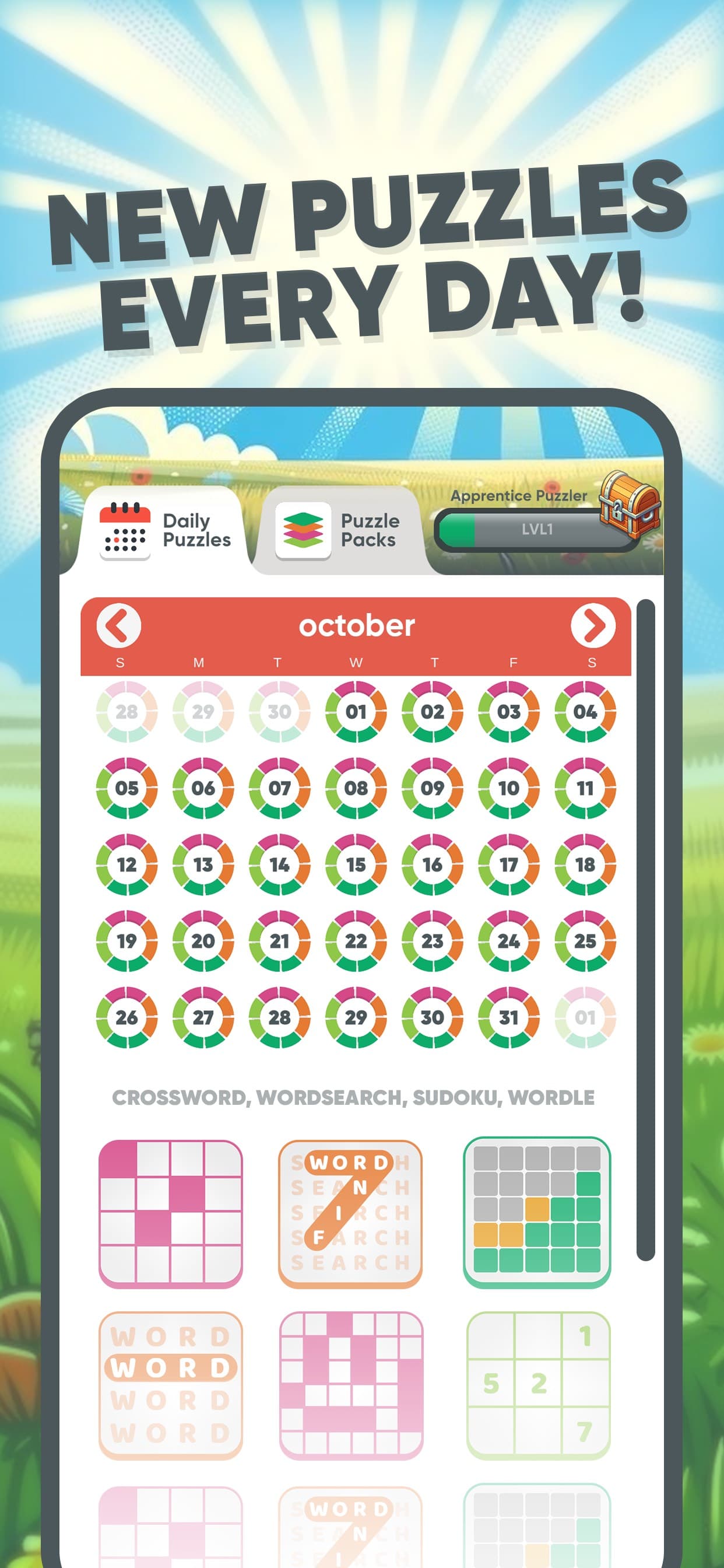 Everyday Puzzles - Puzzle Time screenshot 1 - screenshot