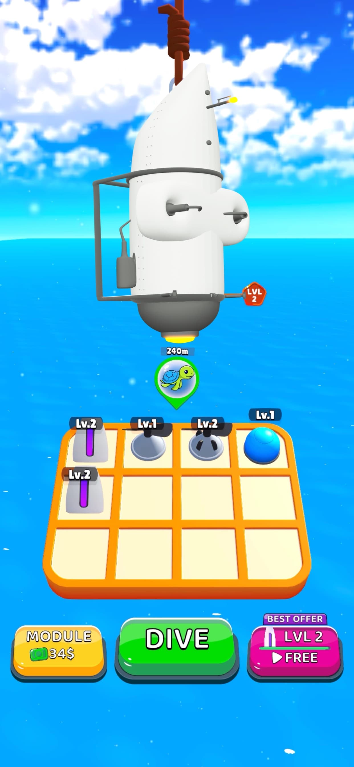 Deep Dive - Submarine Jump screenshot 2 - screenshot