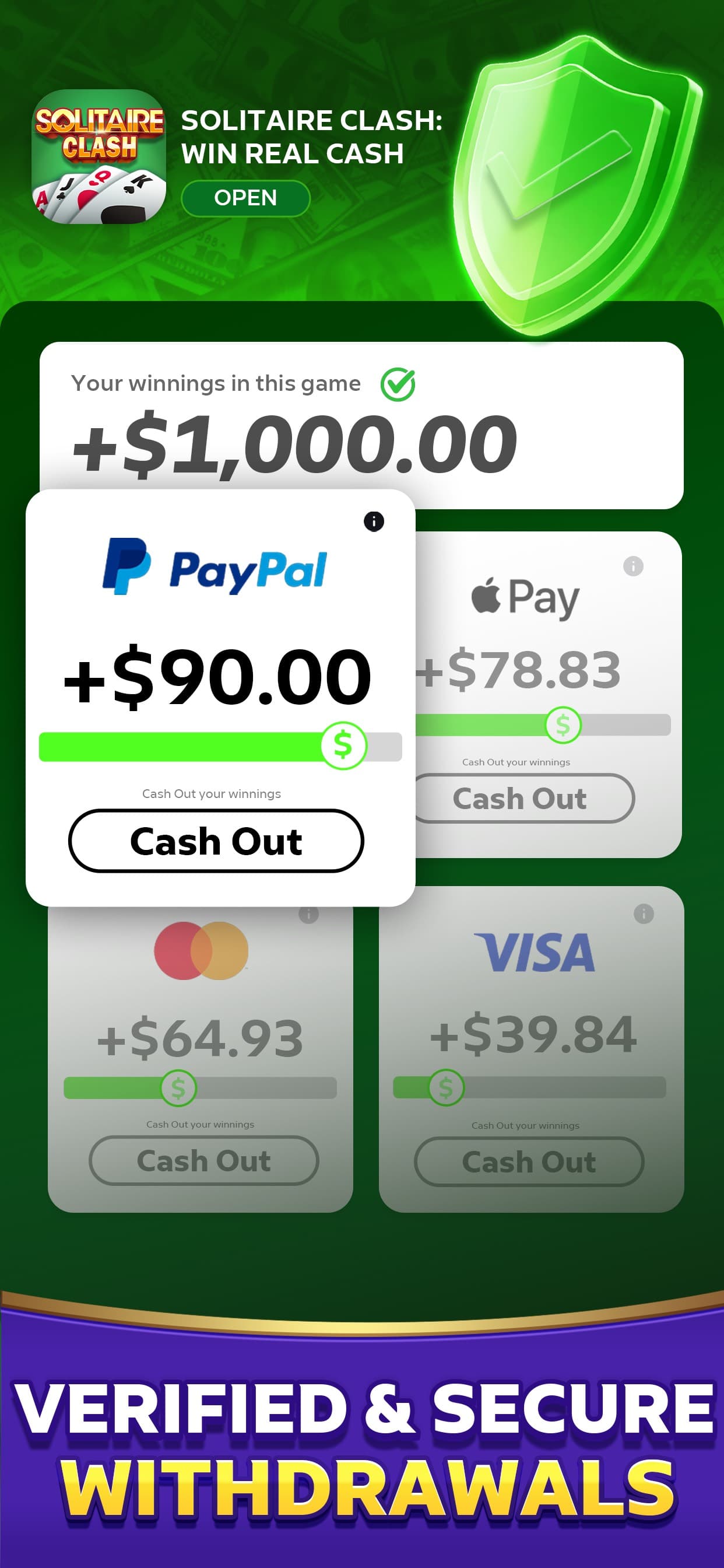 Solitaire Clash: Win Real Cash screenshot 3 - screenshot